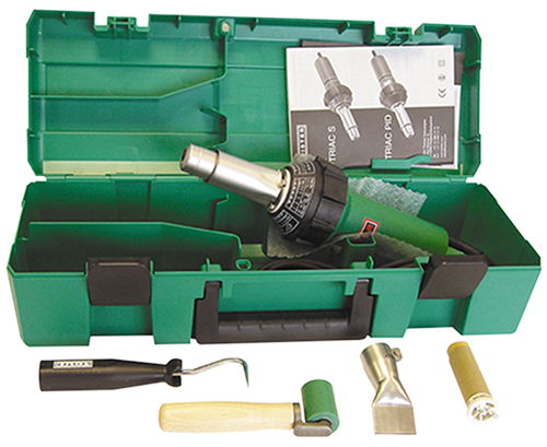 Pistolet à Air Chaud Leister Triac ST - Neuf Avec Mallette à Outils, Made In Suisse