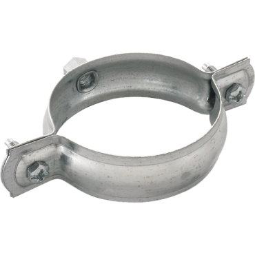 Collier embase pour tuyau en zinc