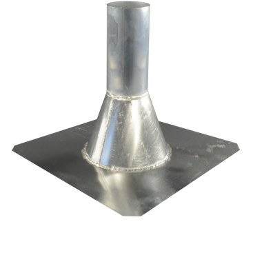 évacuation pluviale conique aluminium