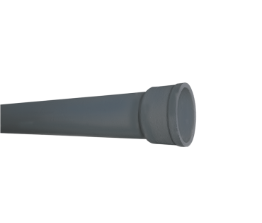 Dauphin fonte laqué gris RAL 7016