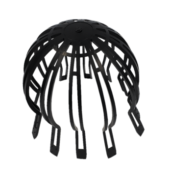 Crapaudine en PP noir