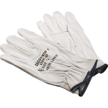 Gants français fleur en taille 10