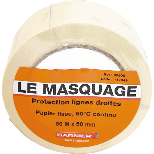 Ruban de masquage papier lisse